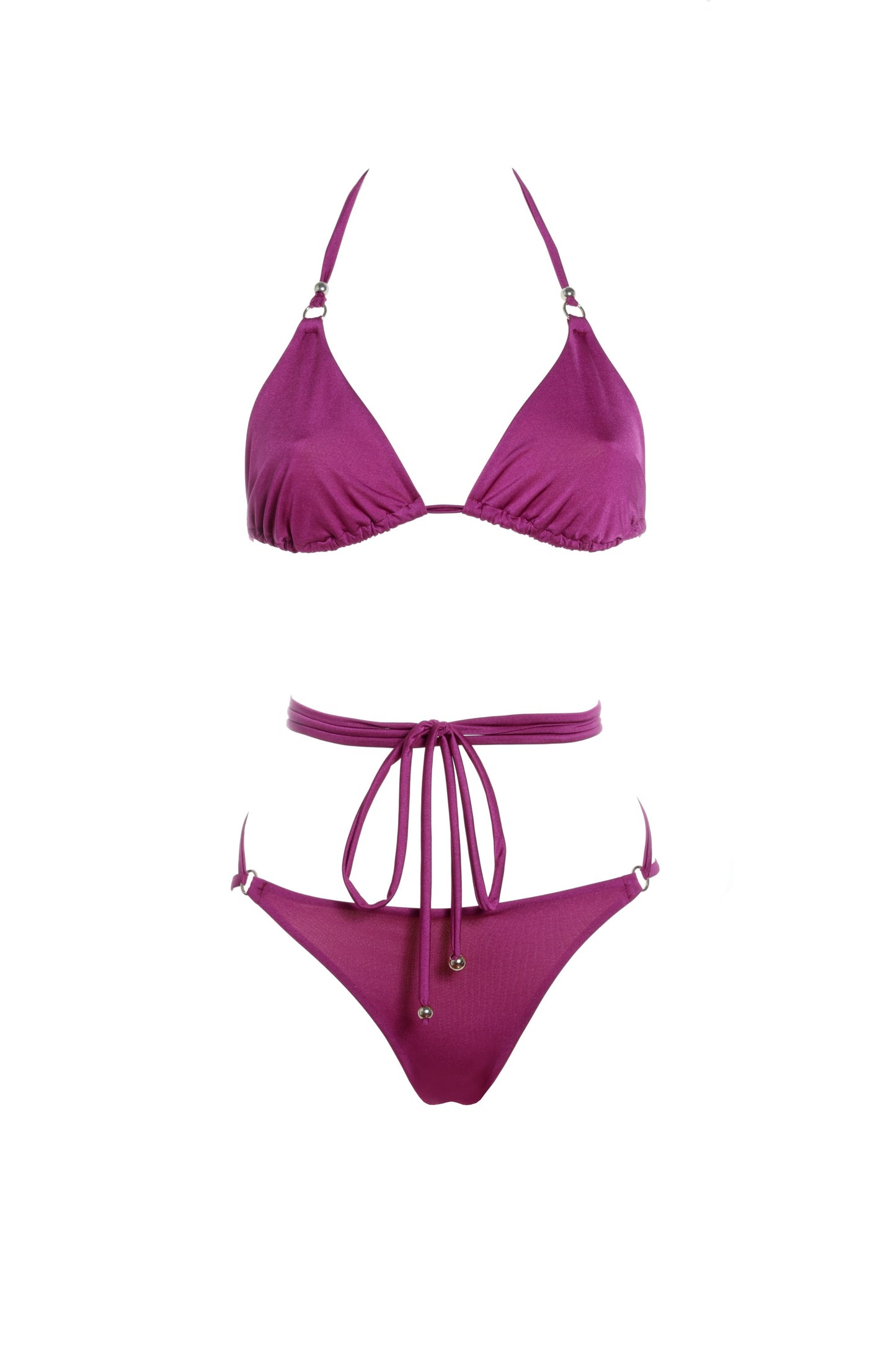 Triangolo e slip con laccio lungo