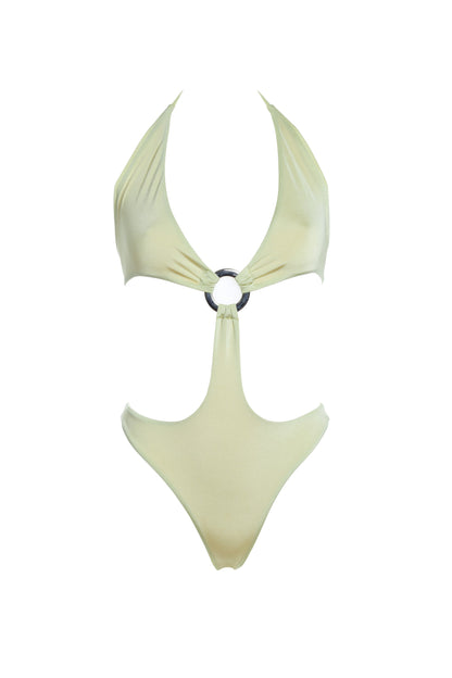 Intero trikini con anello