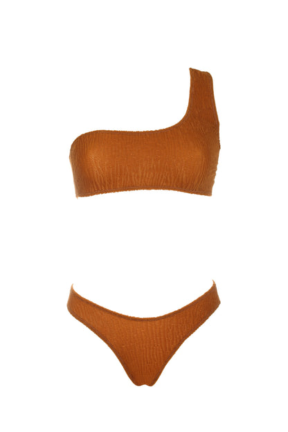 Embossed - One shoulder