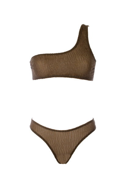 Embossed - One shoulder