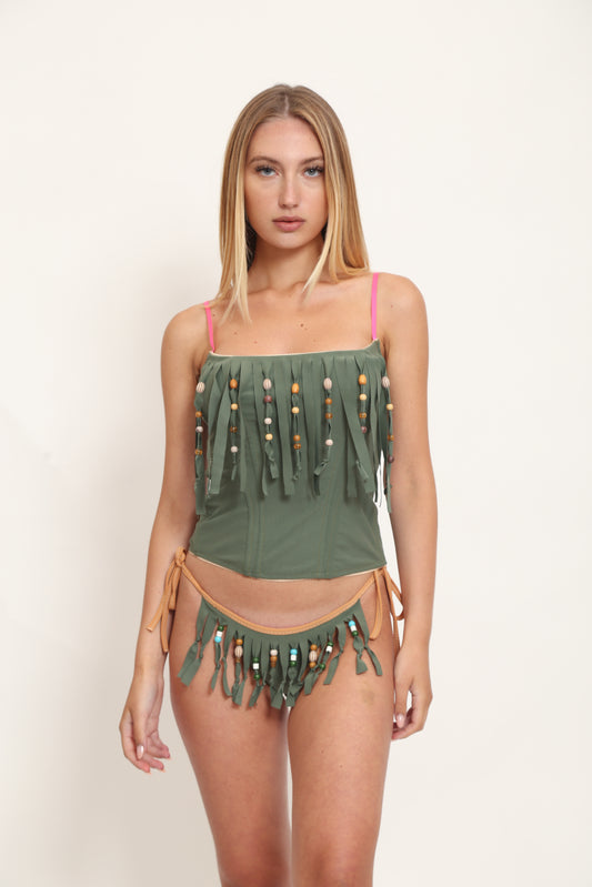 Dainetto - Fringe Corset