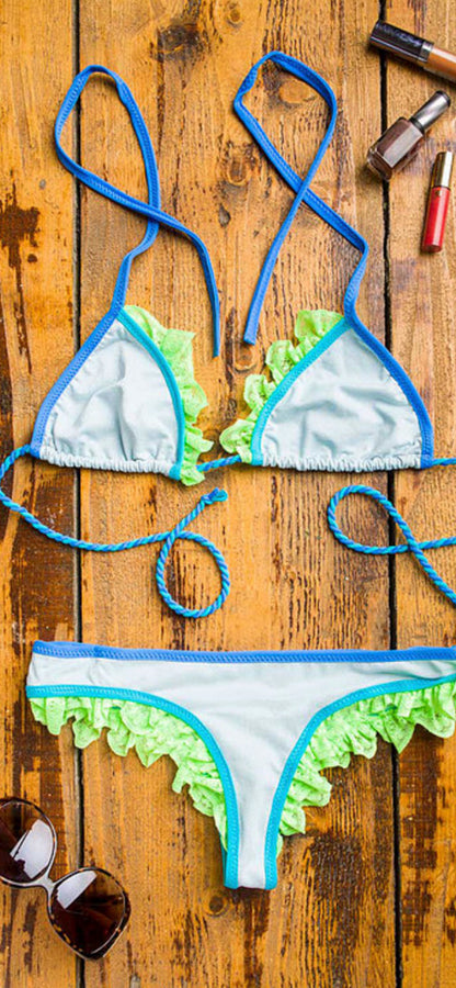 R18 Triangle Ruffles 